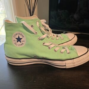 Converse All Star Green High-Top Sneakers